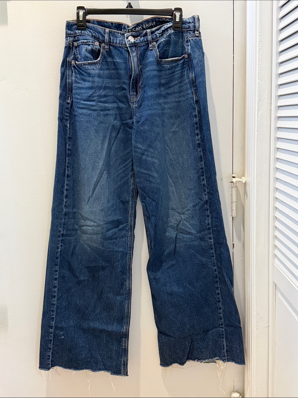 American Eagle Super High Rise Baggy Wide Leg